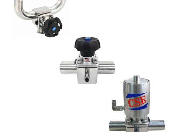 Van màng 3 chiều - Inox Vi Sinh 304/316