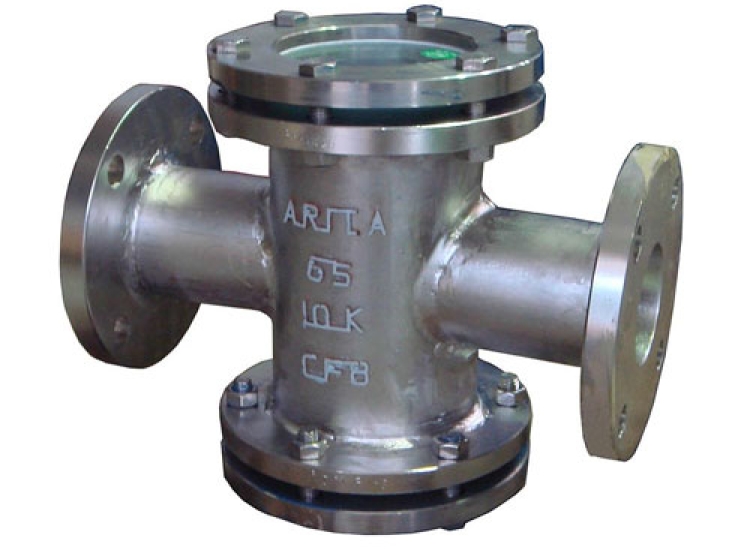 KÍNH QUAN SÁT INOX MẶT BÍCH ARITA | ARF-108SE/ ARITA-SS-SIGHT-GLASS WO FLAPPER JIS10K FE ARV-108FEJ