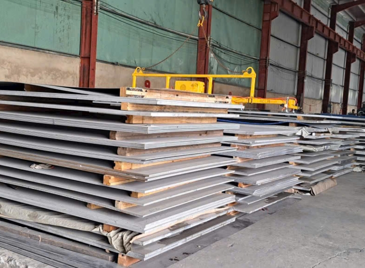 TẤM INOX 316/316L DÀY  140MM BỀ MẶT No.1