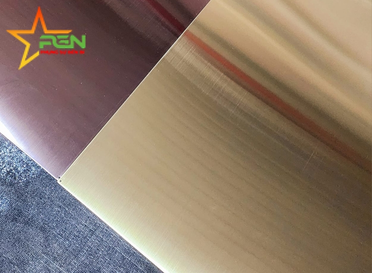 TẤM INOX XƯỚC HL MÀU TÍM NHẠT-LAVENDER HL