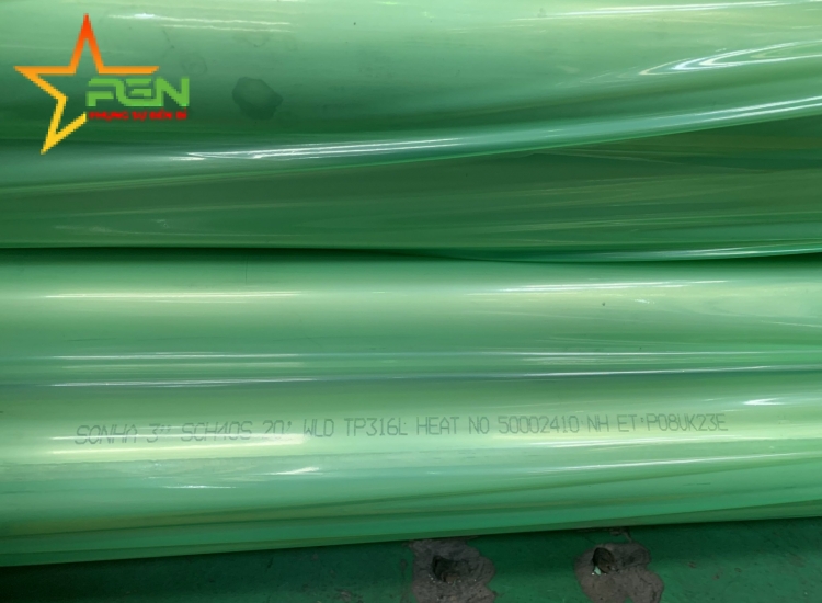 ỐNG HÀN INOX CÔNG NGHIỆP 316 /316L A312/A778/JIS G3459/DIN