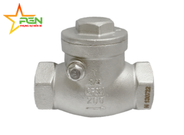 VAN 1 CHIỀU LÁ LẬT ARITA SC- S-200  /ARITA-SS-SWING-CHECK-VALVE-SCREW-END-BSPT