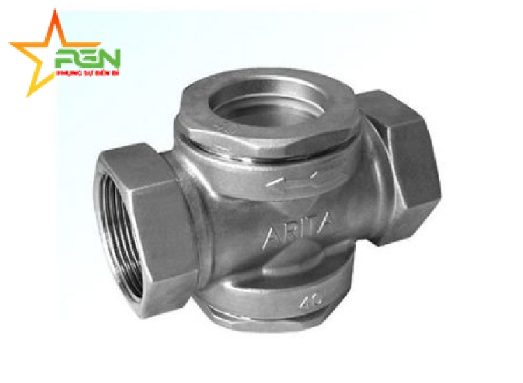 KÍNH QUAN SÁT FLAPPER NỐI BÍCH ARITA | CSG-F-10K(F)/ Cast Iron Sight Glass JIS10K FE with SS FLAPPER