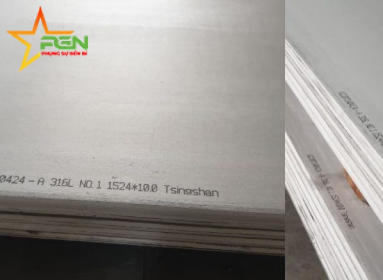 TẤM INOX 316/316L-NO1 DÀY 30 MM