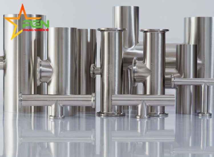 CHỮ THẬP INOX VI SINH 304/316 KẾT NỐI CLAMP