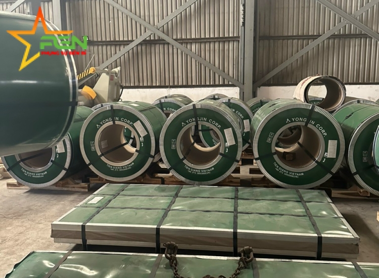 CUỘN INOX 410 BA/2B/ HL/No.4 YONG JIN