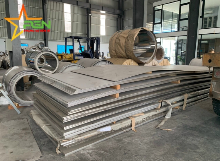 TẤM INOX 316/316L No.1 DÀY 4.0 MM