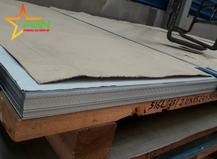 TẤM INOX 316/2B DÀY 2.5MM