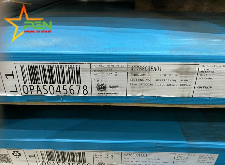 TẤM INOX 304L
