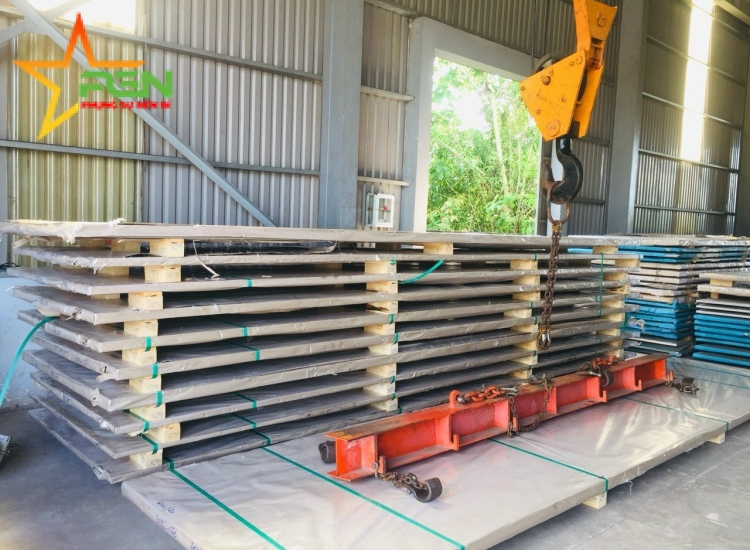 TẤM INOX 316/316L No.1 DÀY 100MM