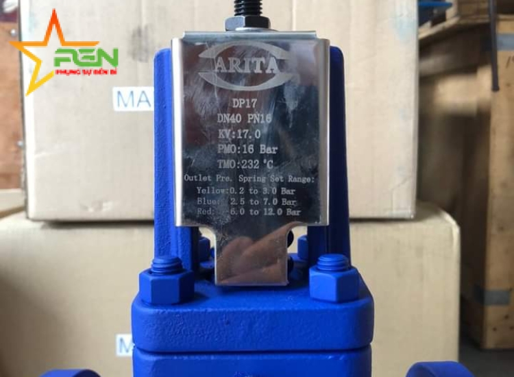  VAN GIẢM ÁP DÙNG CHO HƠI | PN16 | THÉP CACBON/ ARITA-CS-PRESSURE-REDUCING-VALVE-PN16-DP17-FE