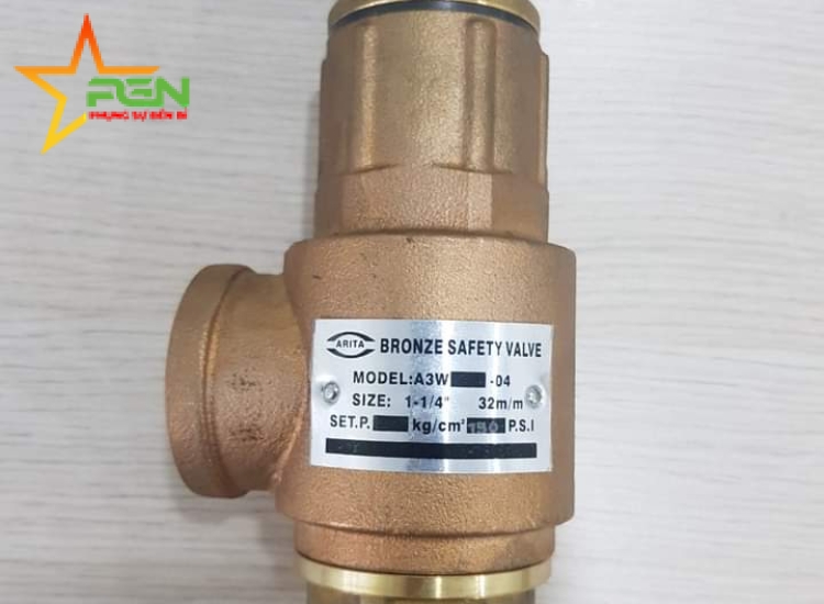 VAN AN TOÀN KHÔNG TAY GẠT ĐỒNG | A3W/ ARV-907SE/ARITA-BRONZE-SAFETY-VALVE-SE-ARV-907SE-ARV-907SELE