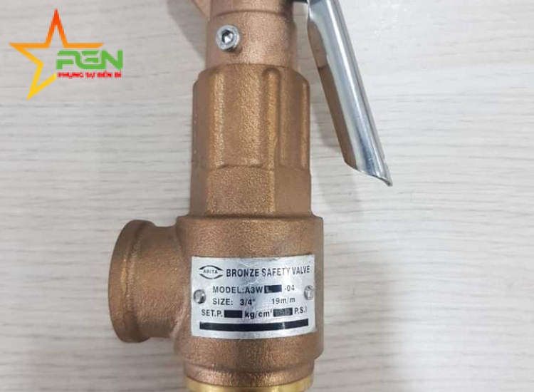 VAN AN TOÀN KHÔNG TAY GẠT ĐỒNG | A3W/ ARV-907SE/ARITA-BRONZE-SAFETY-VALVE-SE-ARV-907SE-ARV-907SELE