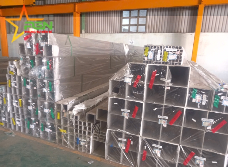 HỘP VUÔNG INOX 304|316- 127*127*4.0M