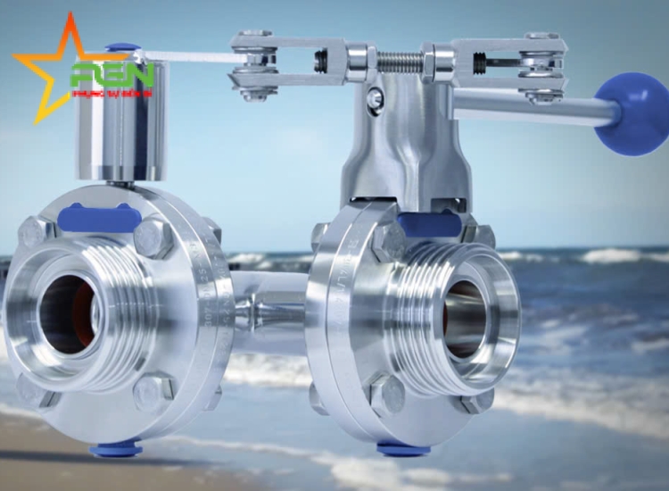 VAN BƯỚM INOX VI SINH CHỮ T M&S|M&S-T-butterfly valves