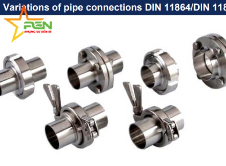 PHỤ KIỆN INOX VI SINH NỐI ỐNG M&S THEO TIÊU CHUẨN DIN 11864/11853|M&S PIPE CONNECTIONS DIN 11864/11853