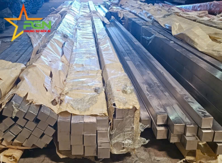 THANH LÁP VUÔNG ĐẶC INOX 304|316 - 17 x 17|Stainless Steel Square Bar 17 x 17 - 304|316