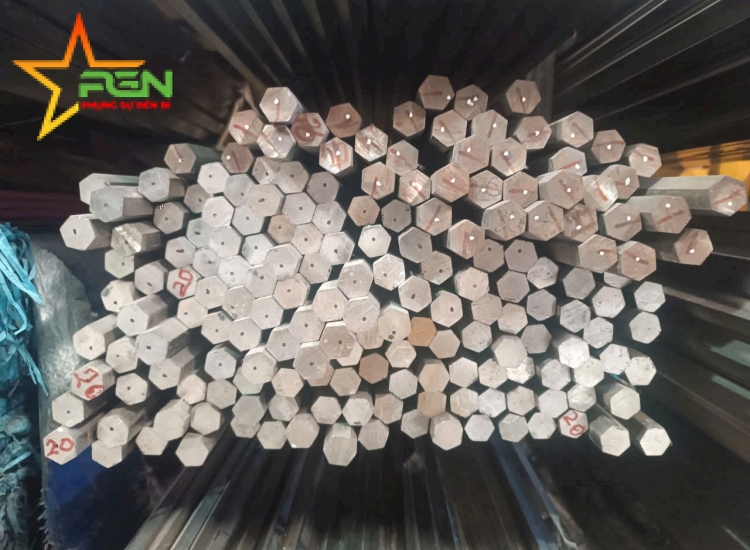THANH LỤC GIÁC INOX 304|316 PHI 17 |S304|316 Stainless Steel Hexagon Bar | Diameter 17mm