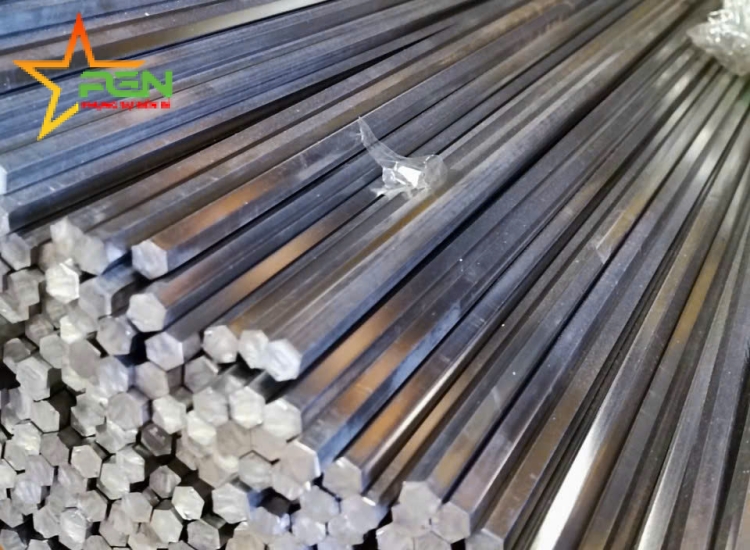 THANH LỤC GIÁC INOX 304|316 PHI 17 |S304|316 Stainless Steel Hexagon Bar | Diameter 17mm