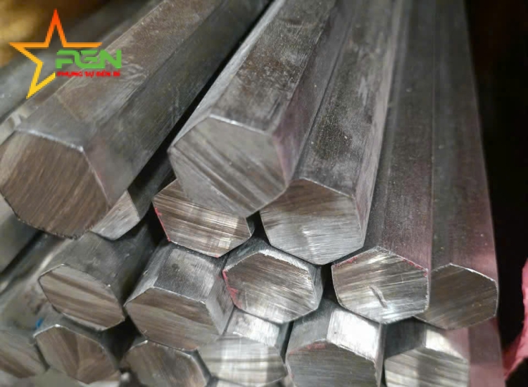 THANH LỤC GIÁC INOX 304|316 PHI 65 |S304|316 Stainless Steel Hexagon Bar | Diameter 65mm