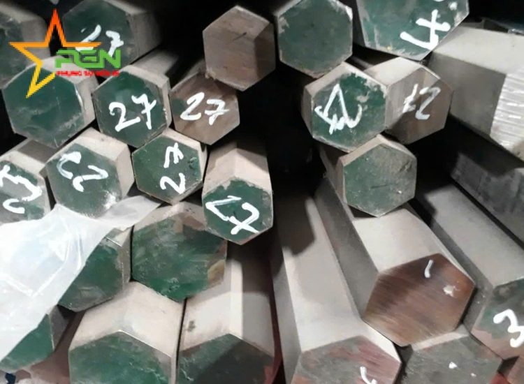 THANH LỤC GIÁC INOX 304|316 PHI 27|S304|316 Stainless Steel Hexagon Bar | Diameter 27mm