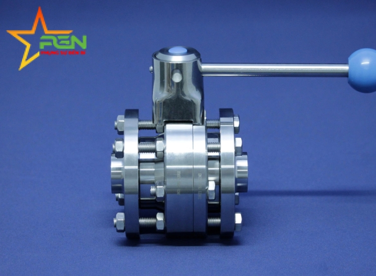 VAN BI INOX VI SINH M&S TAY GẠT KẾT NỐI HÀN |M&S BALL VALVES